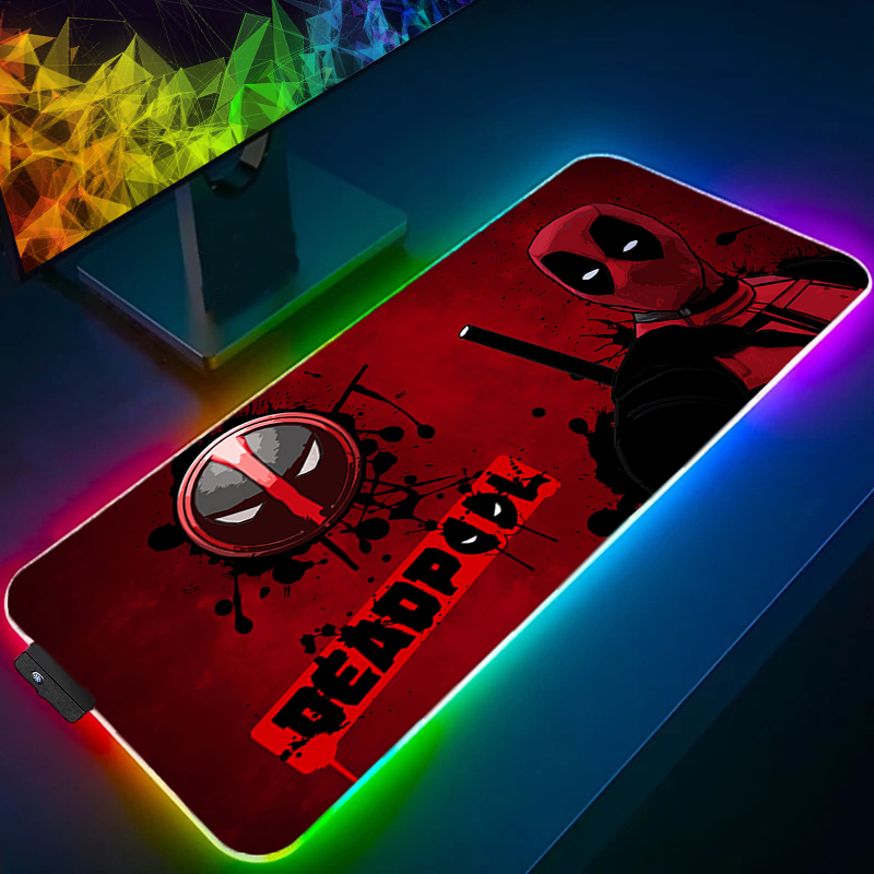 Gaming Keyboard Nearby - Alfombrilla de ratón LED para videojuegos,