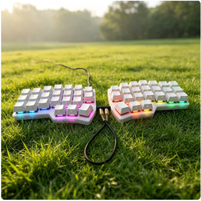 Gaming Keyboard Hot Swappable - Kit de teclado mecánico con cable
