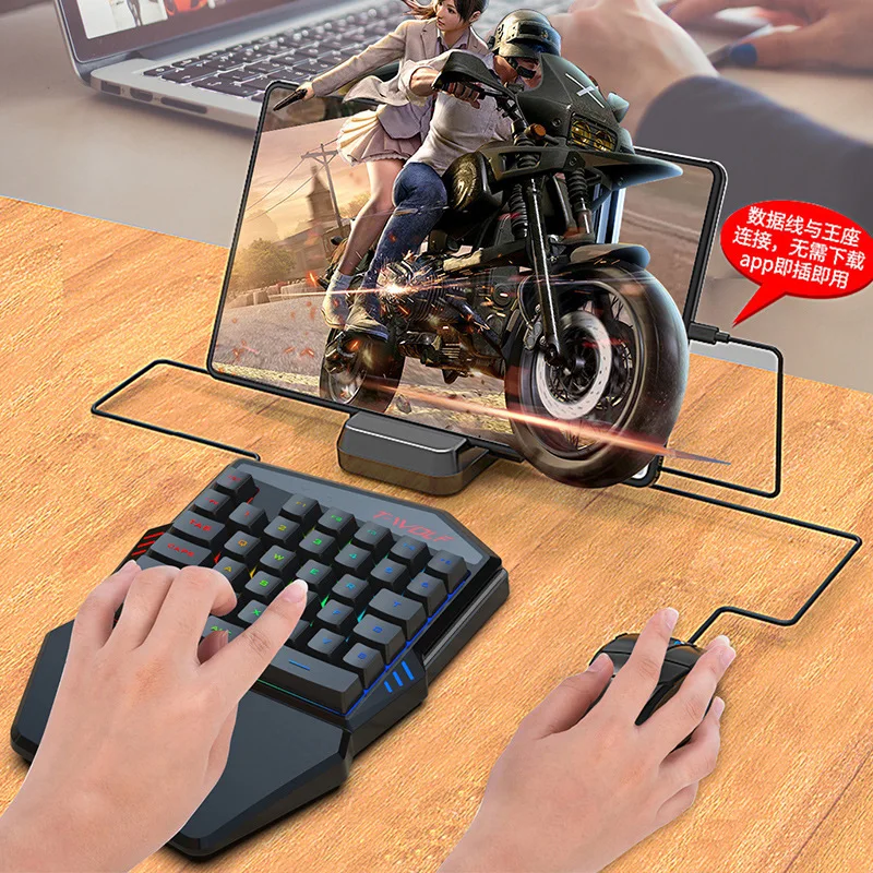 T-WOLF TF900 Juego de trono de - Gaming Keyboard Mini reseña y precio