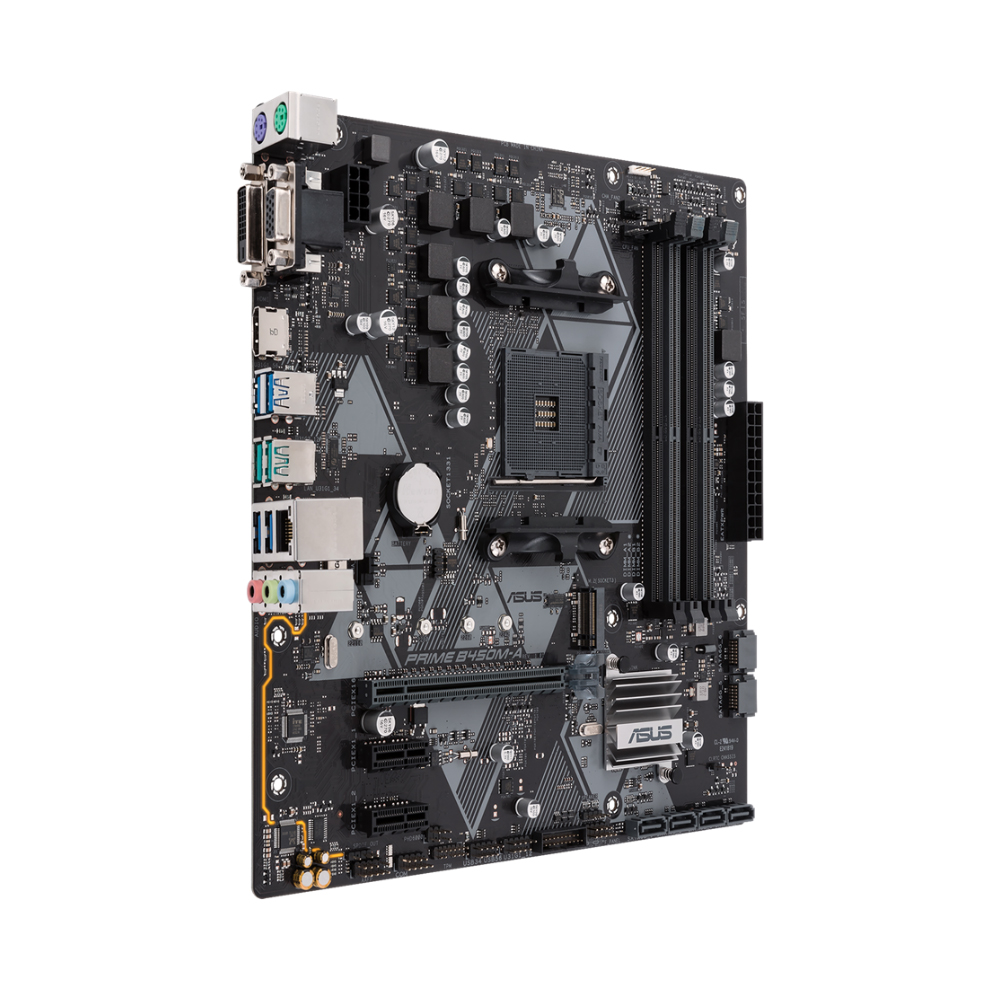 Tarjeta Madre PRIME B450M-A AM - Amd Cpu Ryzen 7 reseña y precio